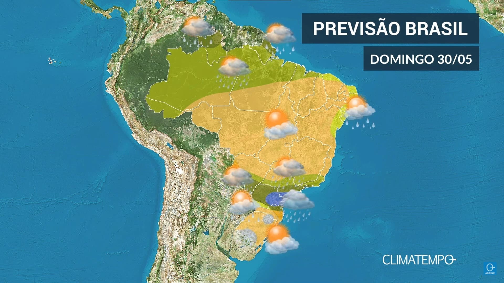 climatempo 30 de maio 2021