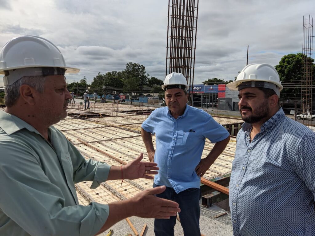 Stopa vistoria obras do Parque de Exposições de Cuiabá